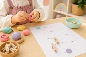 Exerciții pentru pregătirea mâinii copilului pentru scris