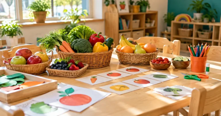 Activități despre fructe și legume pentru o săptămână tematică